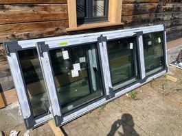 Fenêtres triple vitrage anthracite neuves