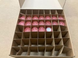 844 Posten Raureifkerzen Ø=5cm H=9cm aus Liquidation