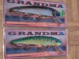 2 Hechtwobbler Grandma 23cm neu