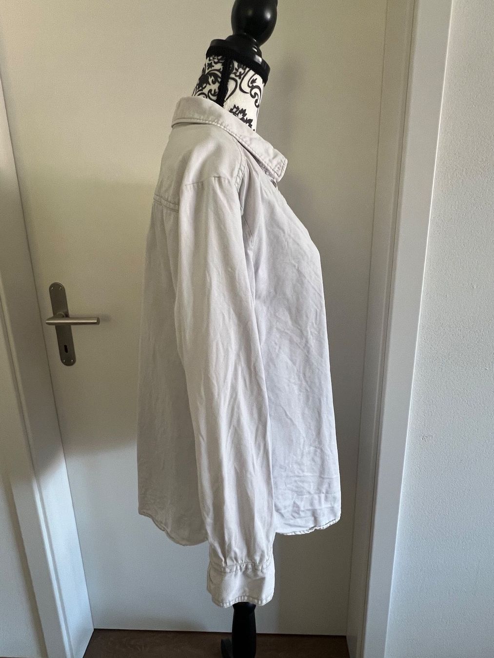 H&M Blusen: 👚Bluse Hemd hellgrau L – H&M – Neu (gemäss Beschreibung) aus Vaduz von NotNeeded 3