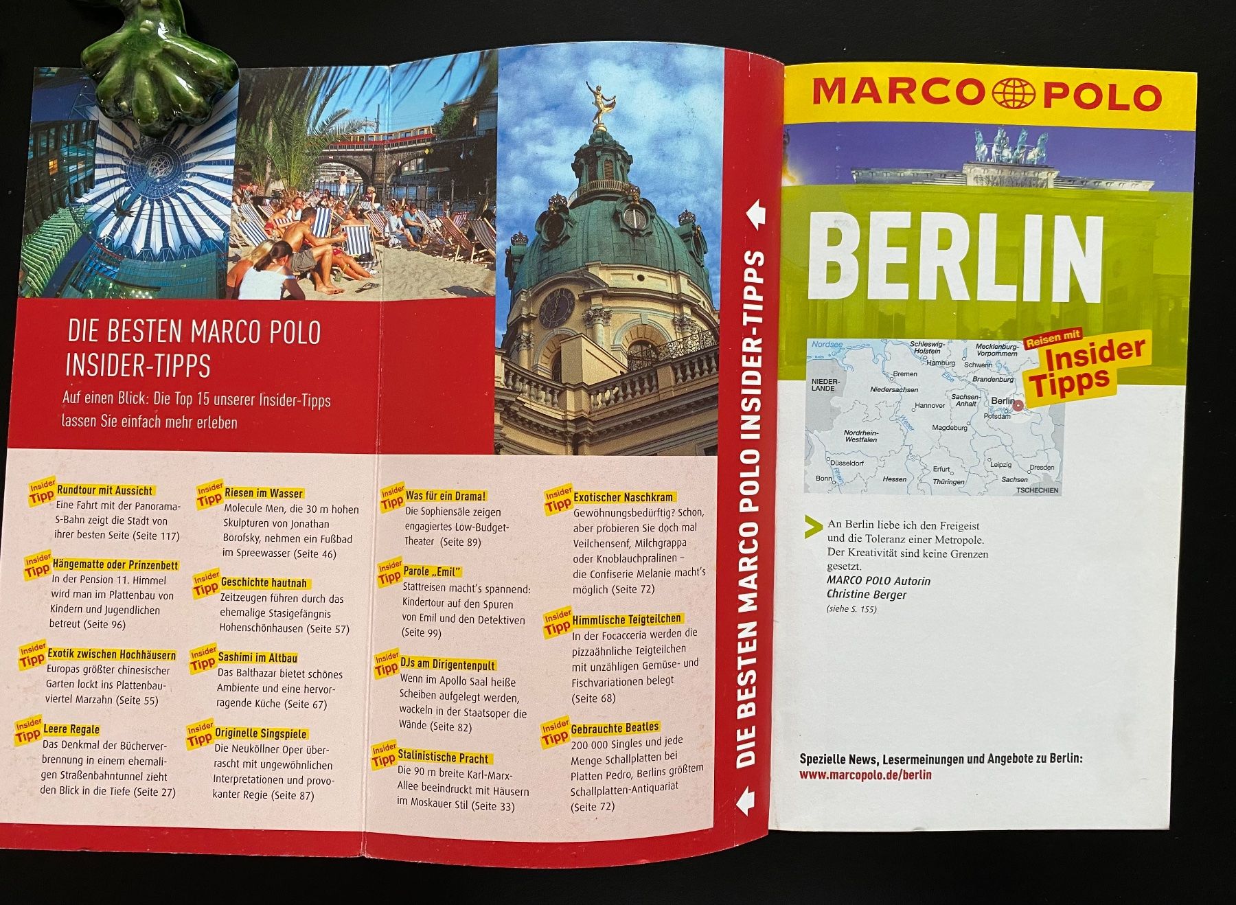 Libri: BERLIN / Reiseführer / MARCO POLO – Usato da Nussbaumen AG venduto da schuba2000 2