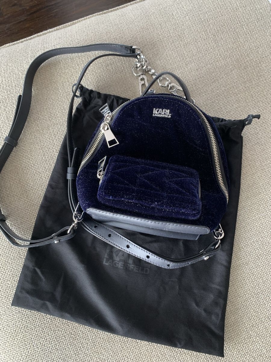 Karl Lagerfeld Zaini: Karl Lagerfeld backpack, original, small size – Nuovo (secondo la descrizione) da Lausanne venduto da oyu_hgg5