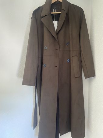 Zara Kaki trench coat