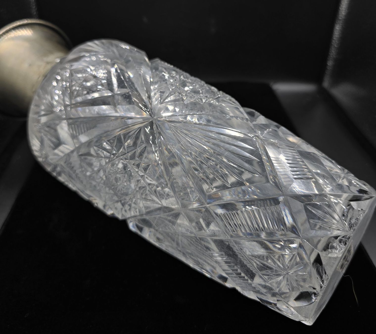 Vasi & Recipienti: Geschliffene Bleikristall Vase mit Silber Rand – Usato da Rorschacherberg venduto da snOOpydOg11 7