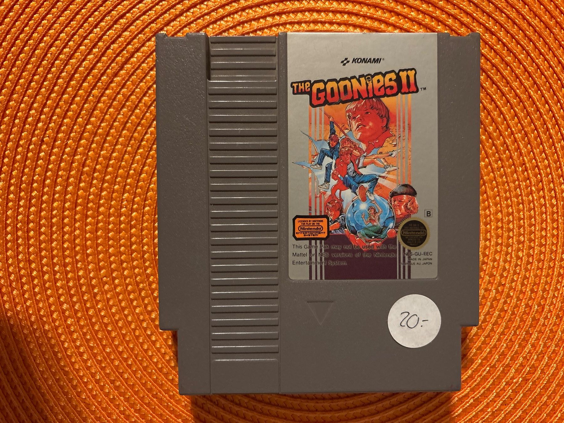 Nintendo Giochi: THE GOONIES 2 - Super Nintendo NES – Usato da Zürich venduto da hiddentreasures_zh