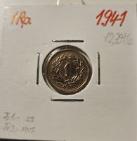 Pièce de monnaie 1 centime Suisse 1941, très bon état