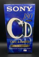 Unbespielte VHS Sony Clarity (3 Stunden) Sealed NEU 