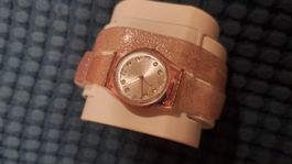 Montre Swatch femme Pinkidescent Too LK354D Portée, bon état