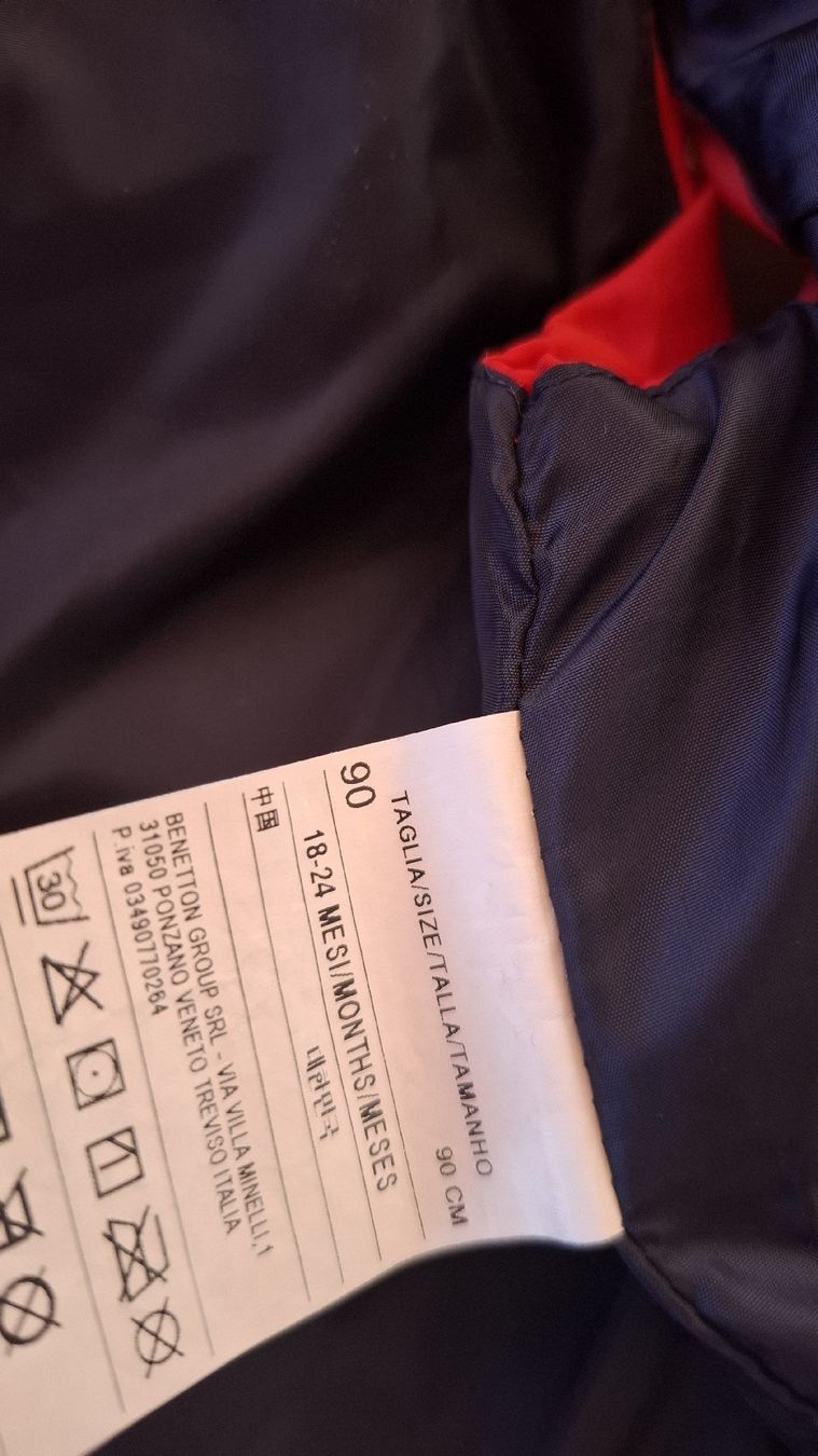 Benetton Lotti & Set di vestiti: Jacke & Benetton Weste Set, Grösse 90/110, – Usato da Lü venduto da jas_minw 1