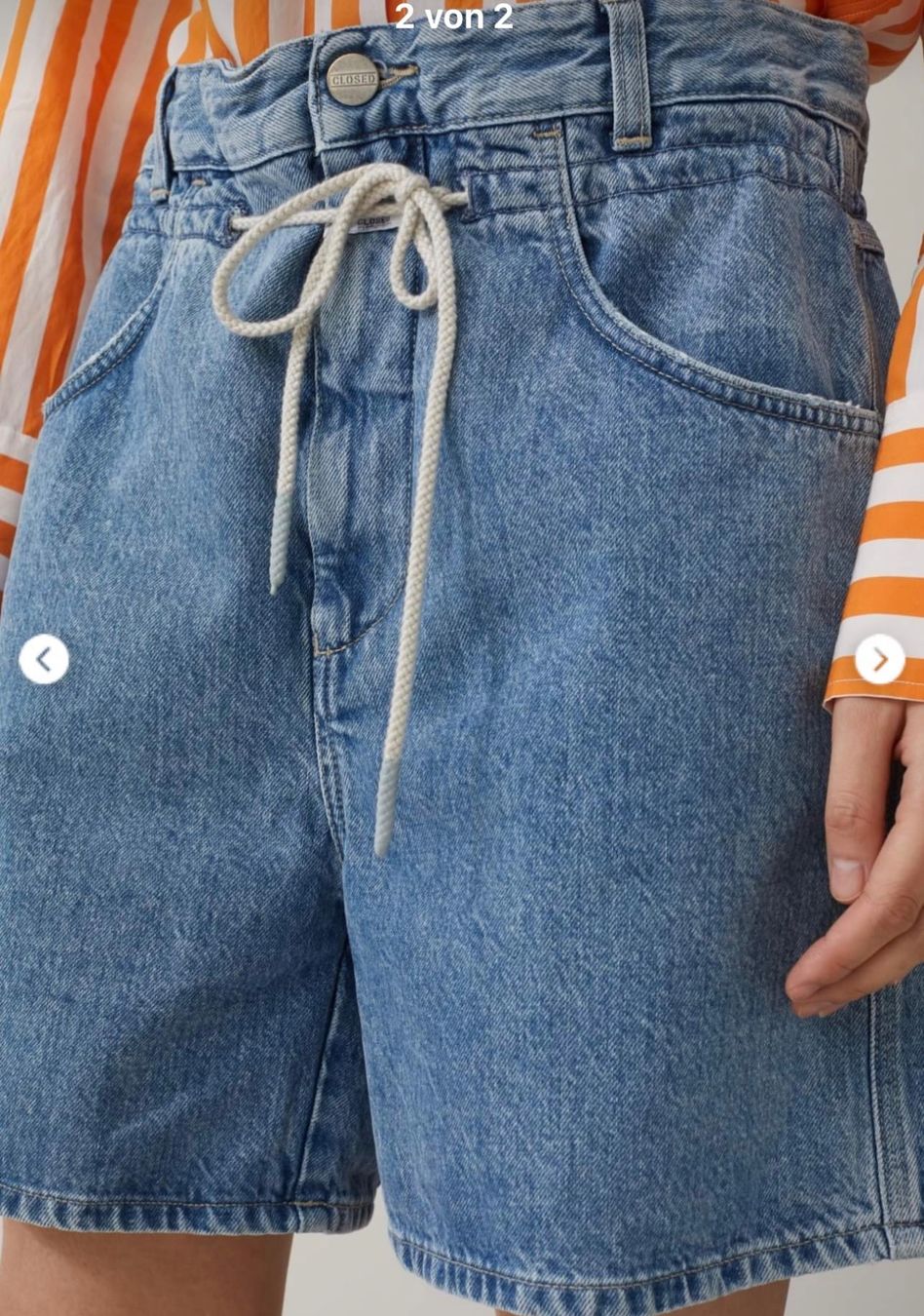 Closed Jeans: Closed Jeans Shorts Denim Grösse L – Usato da Herisau venduto da Renee30 1