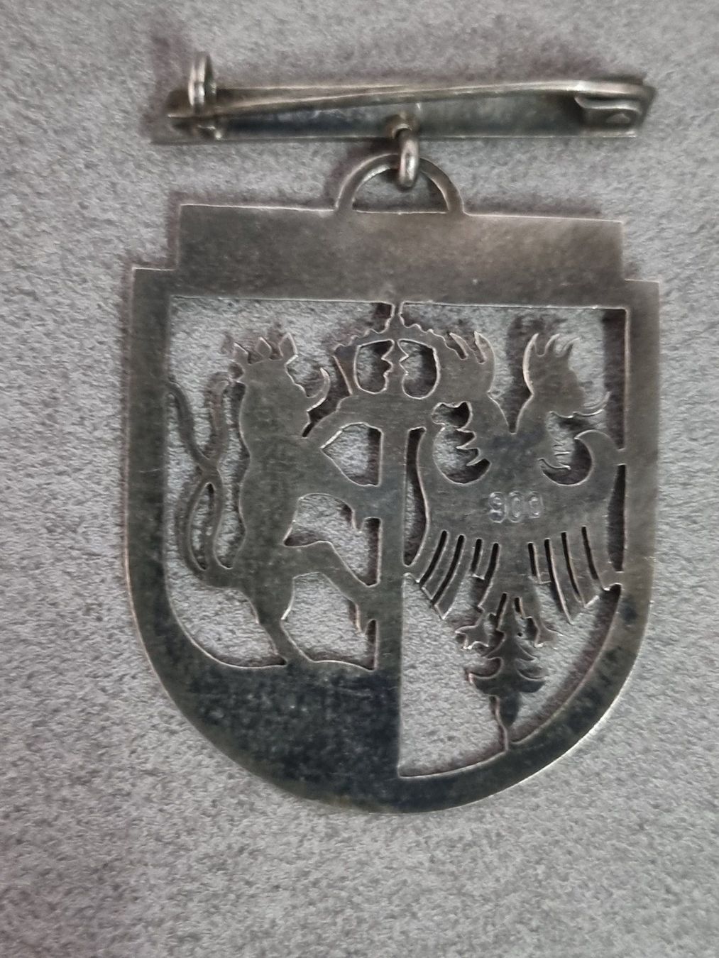 Placchette & Badge: Antike "Görlitz" Brosche/Anstecknadel, Silber 900er – Usato da Lenzburg venduto da freedomky 2