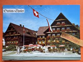 Alte Ansichtskarte Merlischachen bei Luzern, Swiss Chalet