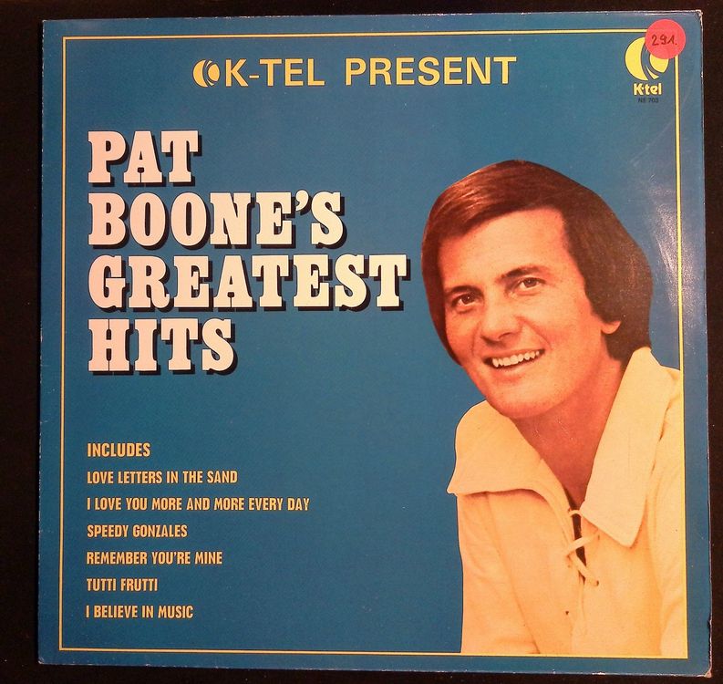 LP Pat Boone – Pat Boone's Greatest Hits | Kaufen auf Ricardo