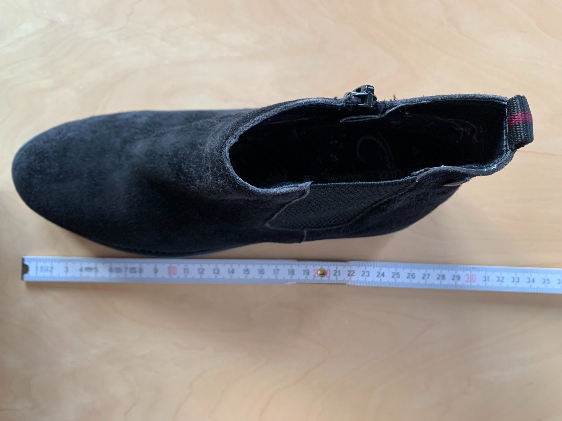 S.Oliver Damenschuhe: s.Oliver Stiefeletten Gr. 38 schwarz, Wildleder – Gebraucht aus Galgenen von Waldliesel 9