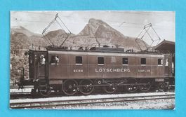 Brig - Bern-Lötscherg-Simplon Bahn - BLS - Elektr. Lok