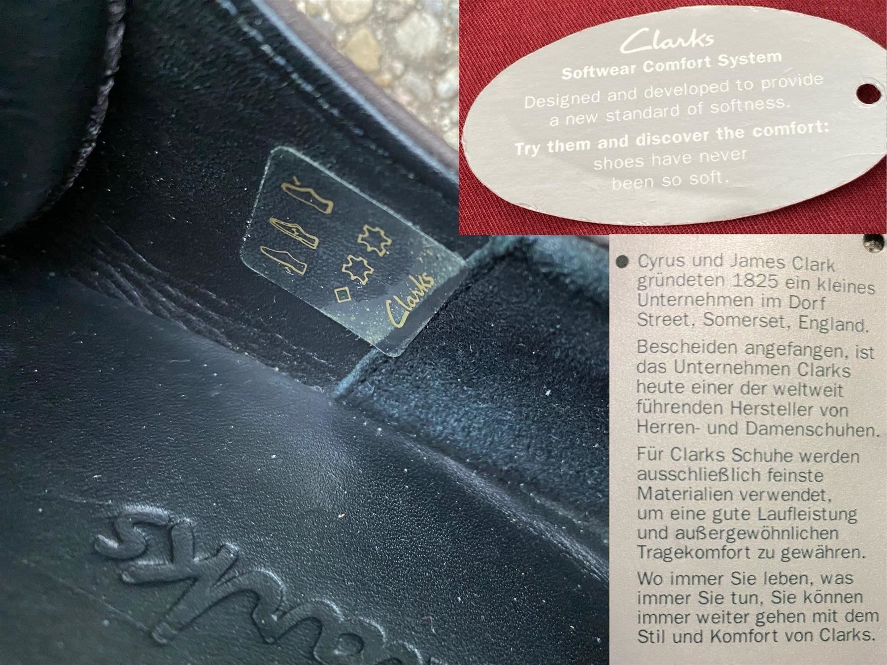 Clarks Damenschuhe: Clarks, neuw. Leder-Bindeschuhe Gr. 40.5 – Gebraucht aus Winterthur von Aniger 3