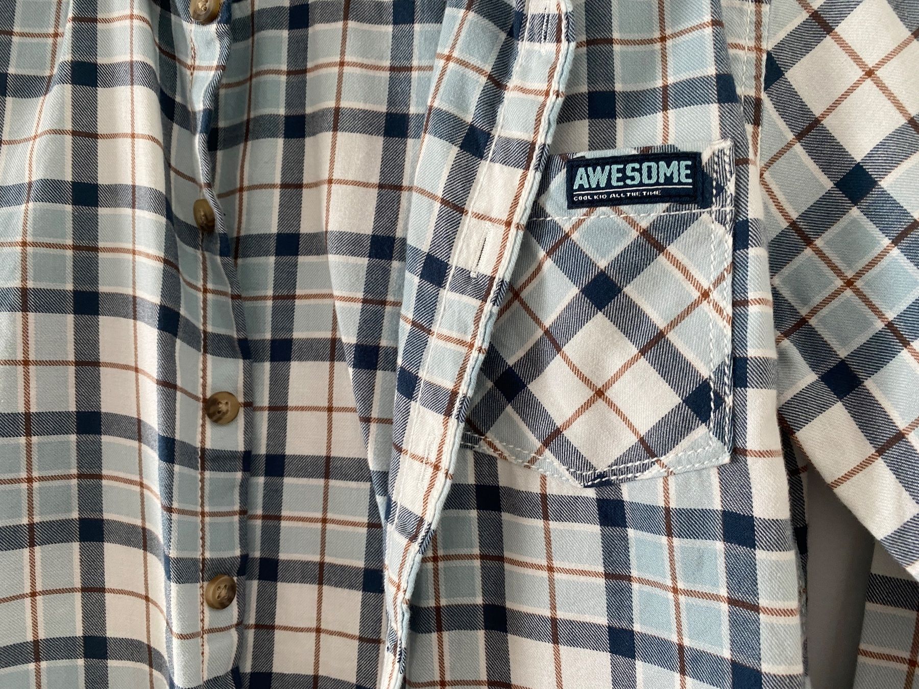 C&A Hemden, T-Shirts & Polos: Kinder Flanellhemd Grösse 128 NEU – Neu (gemäss Beschreibung) aus Glattbrugg von riseca 2