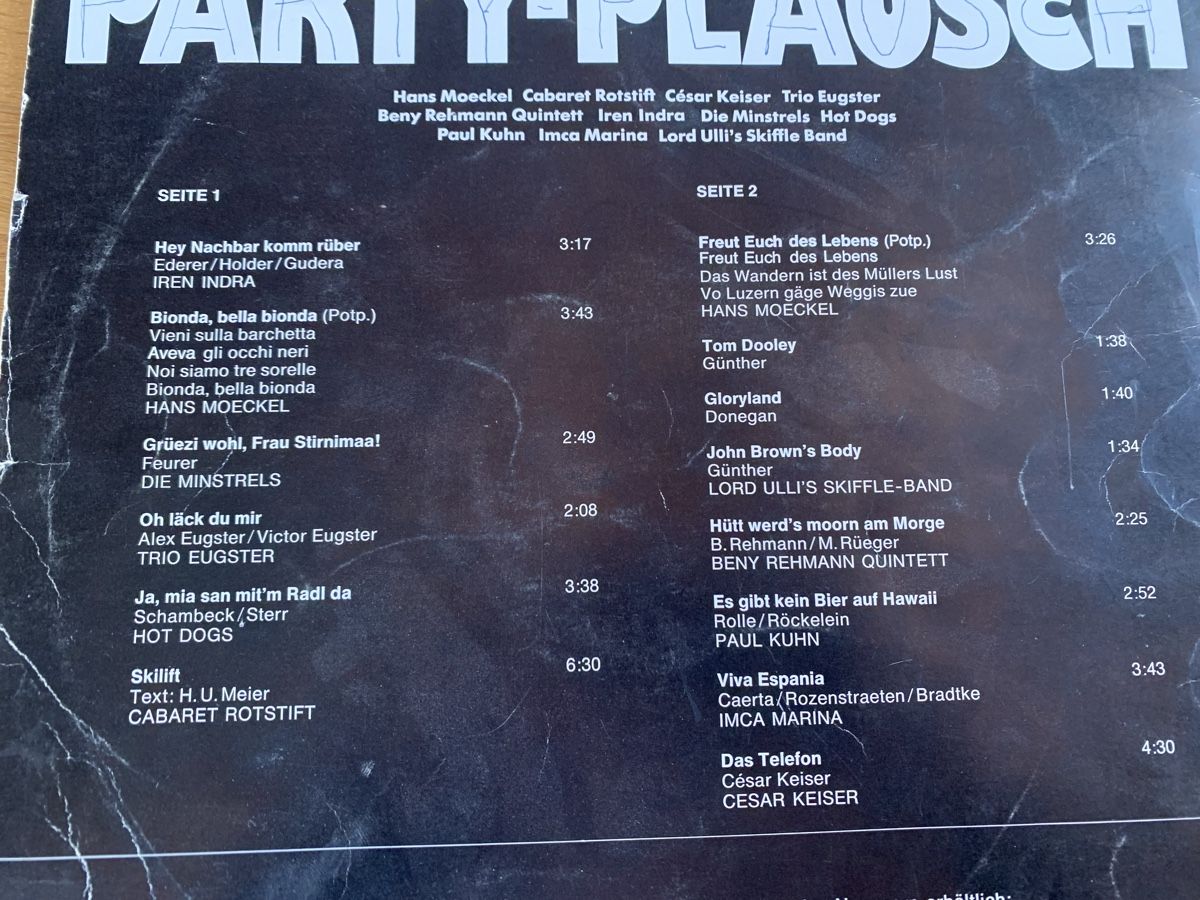 Dischi in vinile: Schallplatten – Usato da Marthalen venduto da Nquirl 6