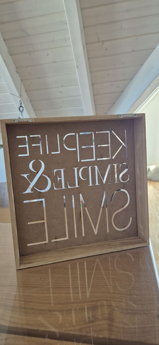 Maisons du monde Tutte le decorazioni: Bild zum Aufstellen oder Aufhängen – Nuovo (secondo la descrizione) da Kloten venduto da vanepit 1