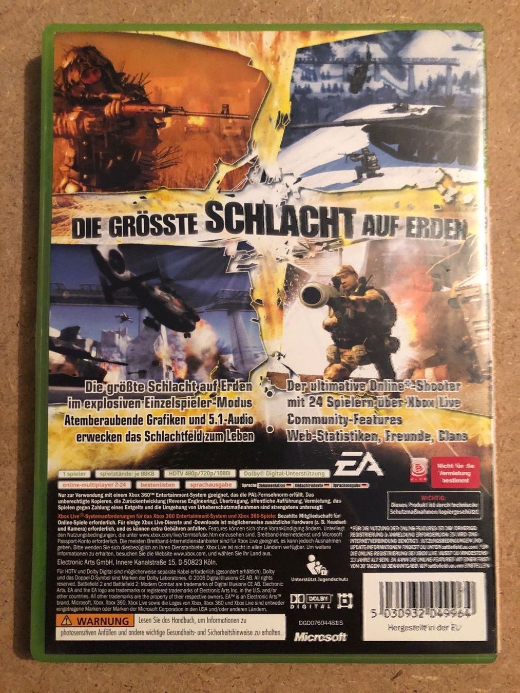 Giochi: Battlefield 2 Modern Combat Xbox 360 – Usato da Kestenholz venduto da Mad18 1
