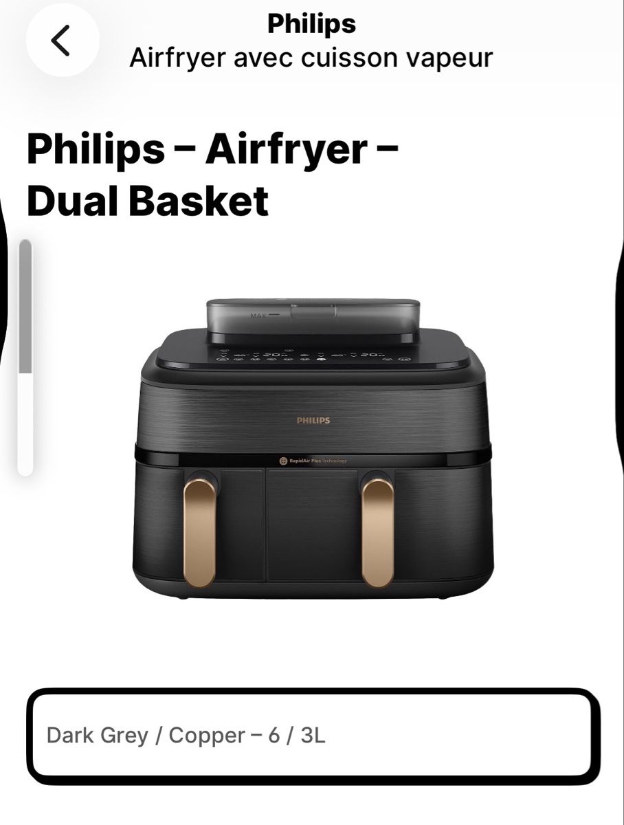 Philips Elettrodomestici da cucina: Airfryer Philips – Nuovo (secondo la descrizione) da Sornard (Nendaz) venduto da Dodo8117 3