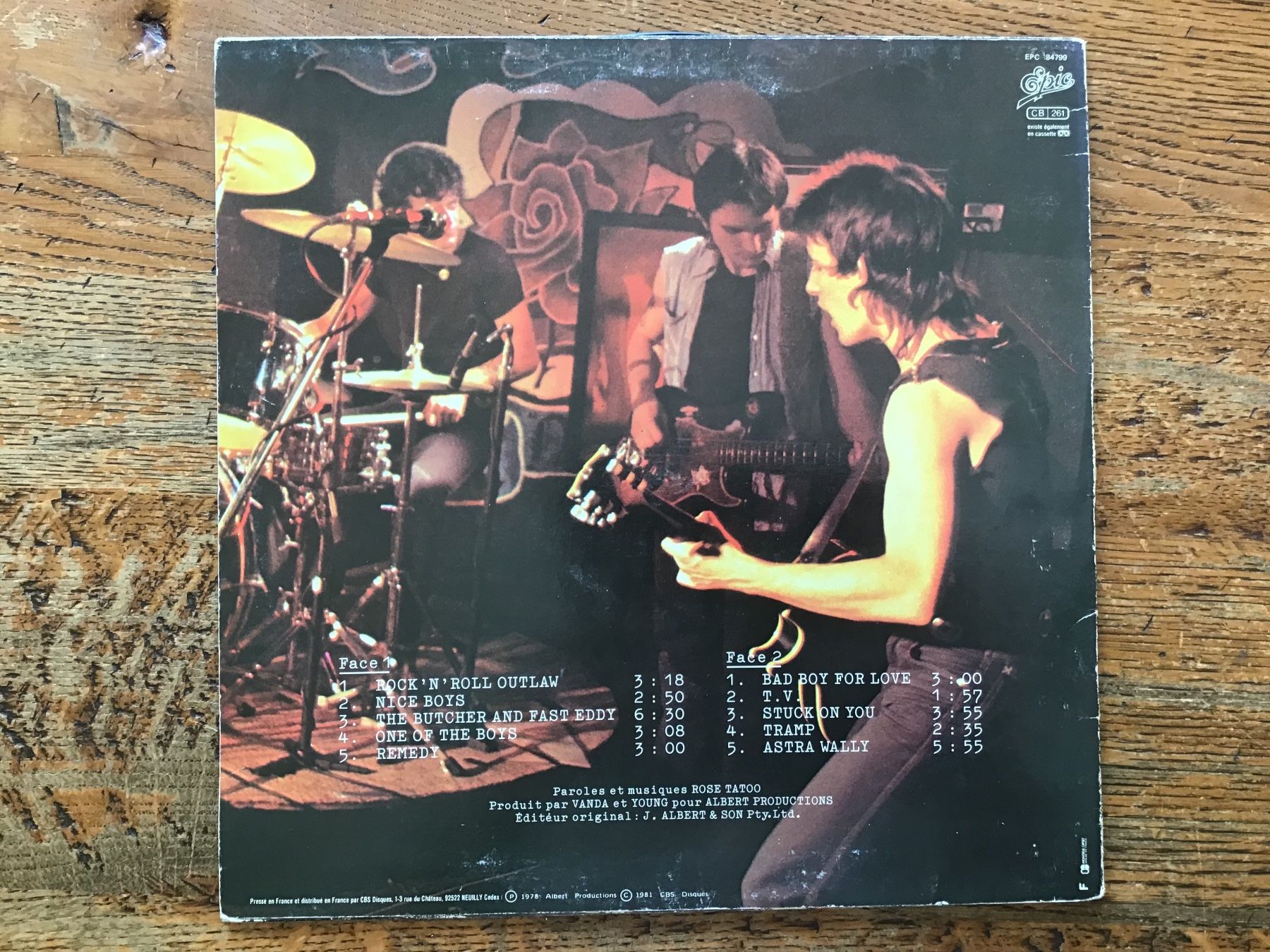 Dischi in vinile: LP Rose Tattoo – Usato da Fully venduto da Ruby97 1