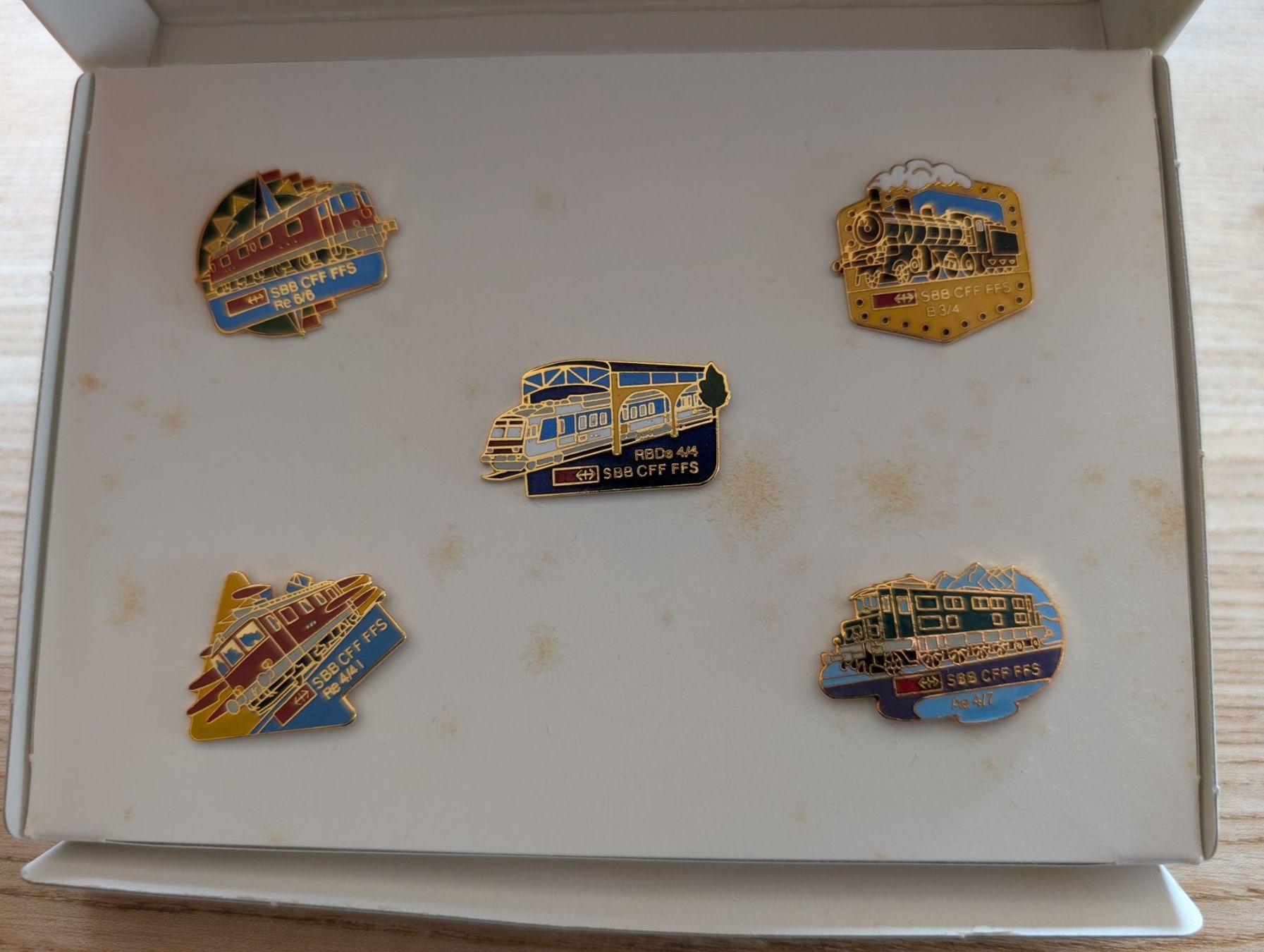 Placchette & Badge: Vintage SBB Pins – Usato da Pfäffikon ZH venduto da jan_7rtd