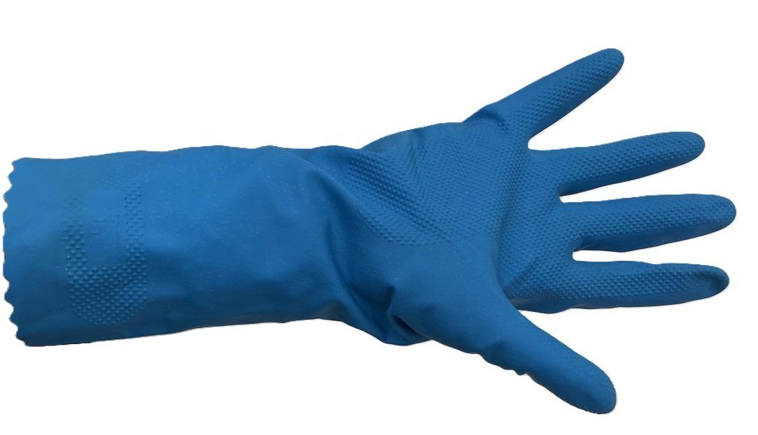 Handschuhe & Handstulpen: 36 Paar Gummi-Haushaltshandschuhe Gr.L – Neu und originalverpackt aus Uerkheim von Kaufoption 1
