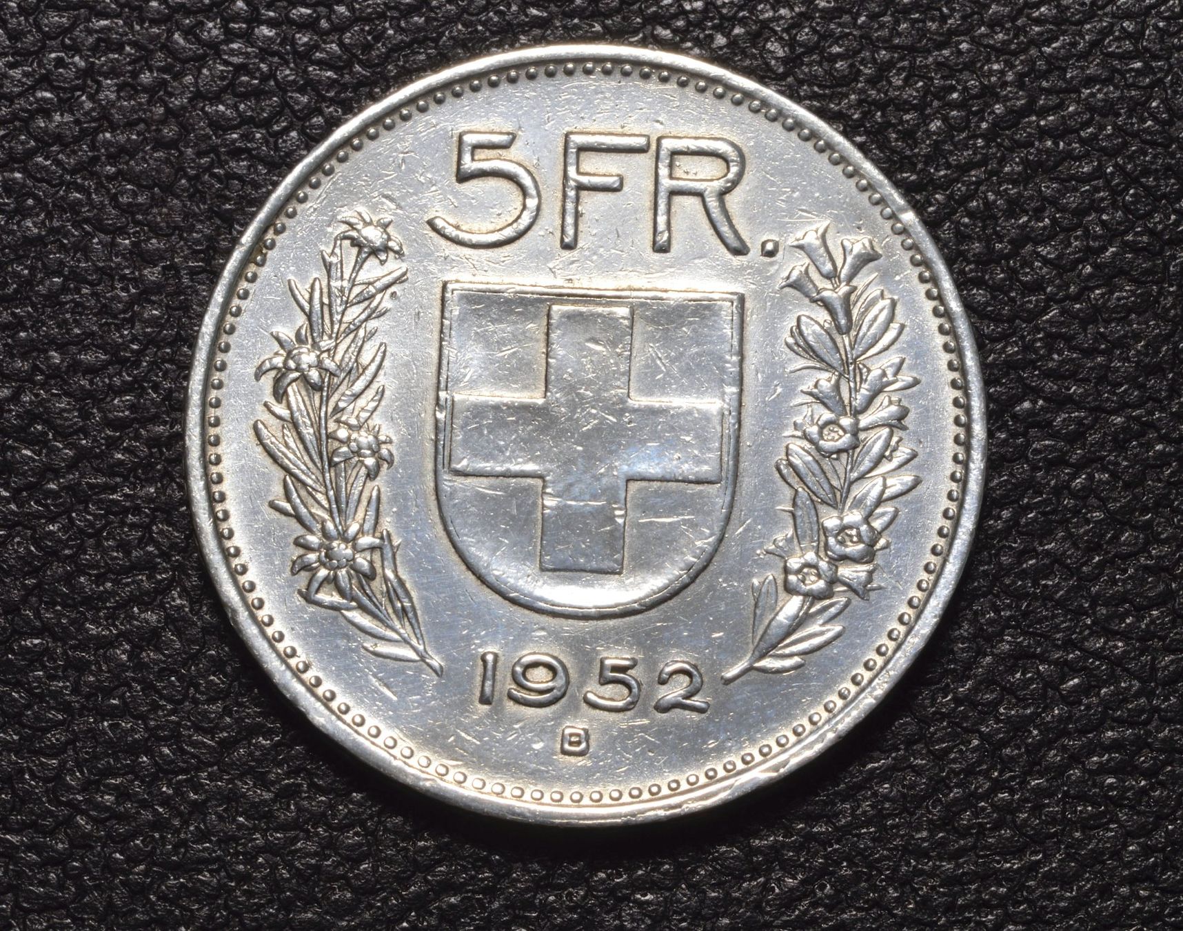 Tutti le monete: 5 Franken 1952 – Usato da Oberglatt ZH venduto da ZH111