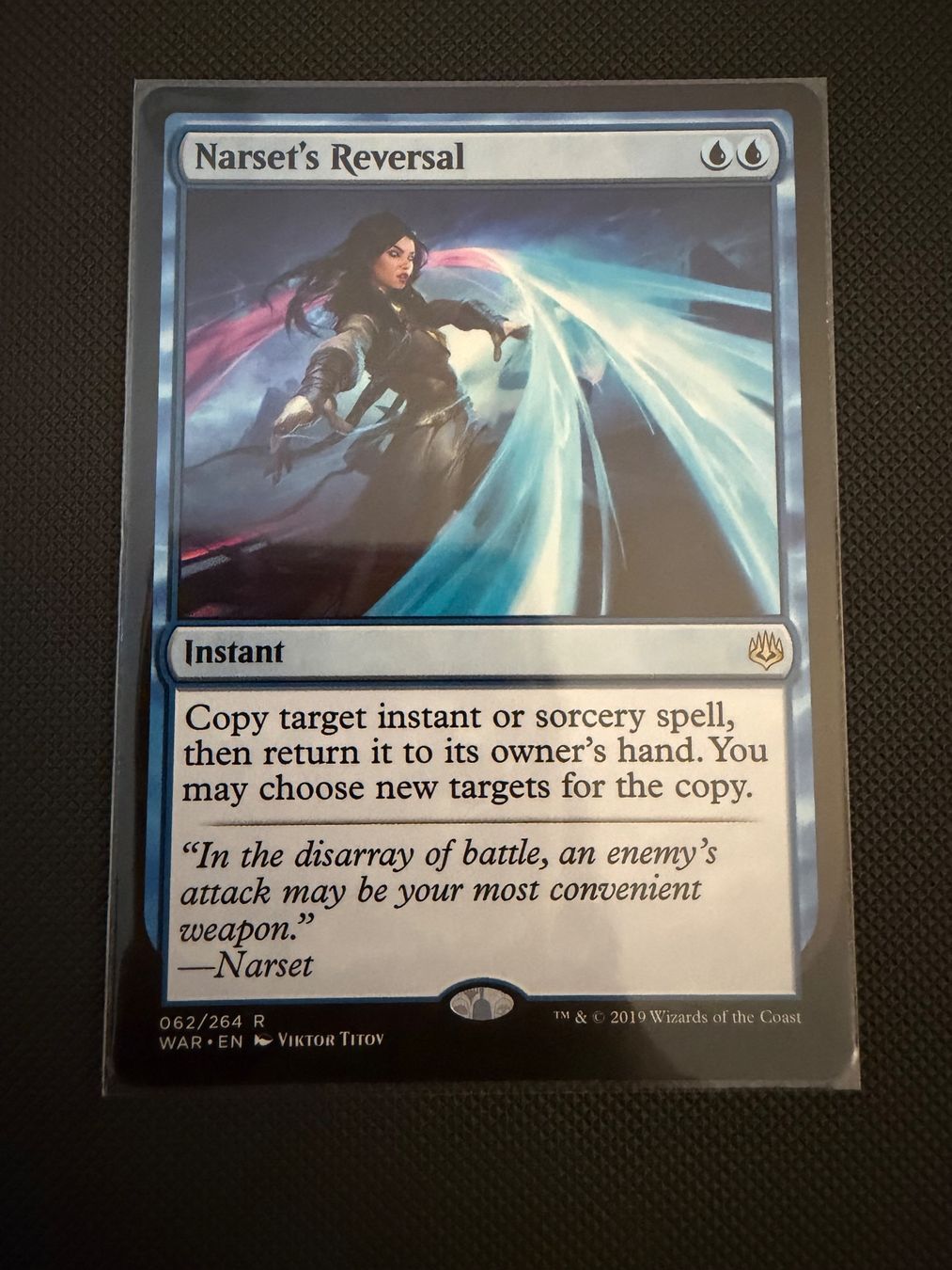 Magic The Gathering Carte collezionabili: Narset's Reversal – Usato da Ulisbach venduto da joelsj