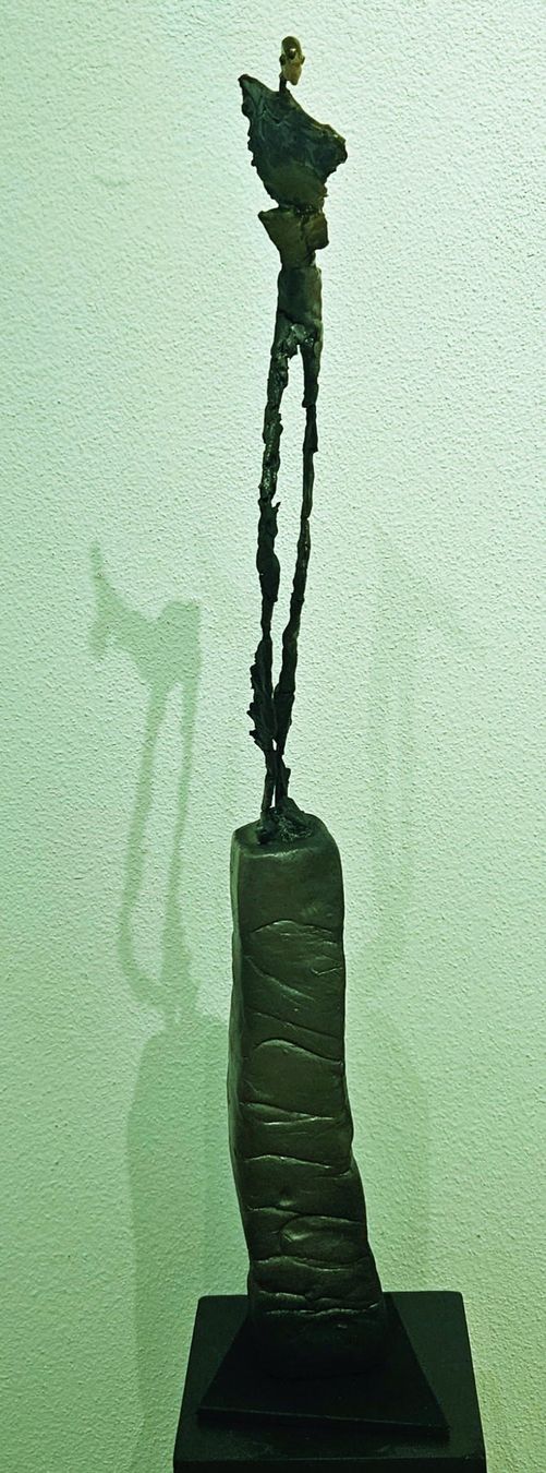 Sculptures & Statues: SKULPTUR/ Metall Kunstobjekt/ Höhe: cm 80 – D'occasion à Rieden AG par mar_97nb 1