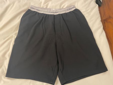 Calvin Klein Pjama Hose kurz, schwarz, Gr. M guter Zustand