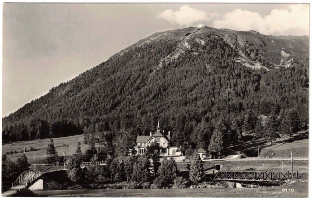 Ansichtskarten: St. Moritz - Standseilbahn Muottas Muragl – Gebraucht aus Binningen von Mountainrider