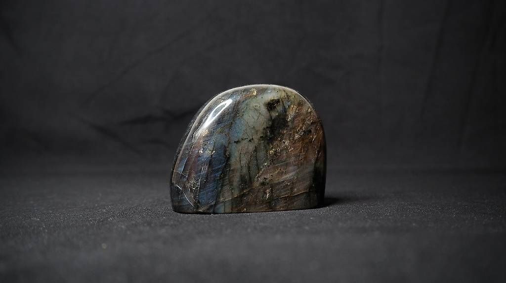 Minerali & Pietre curative: Labradorite en forme libre (239g) – Nuovo e nell'imballaggio originale da Granges-Marnand venduto da MineralEclat 2