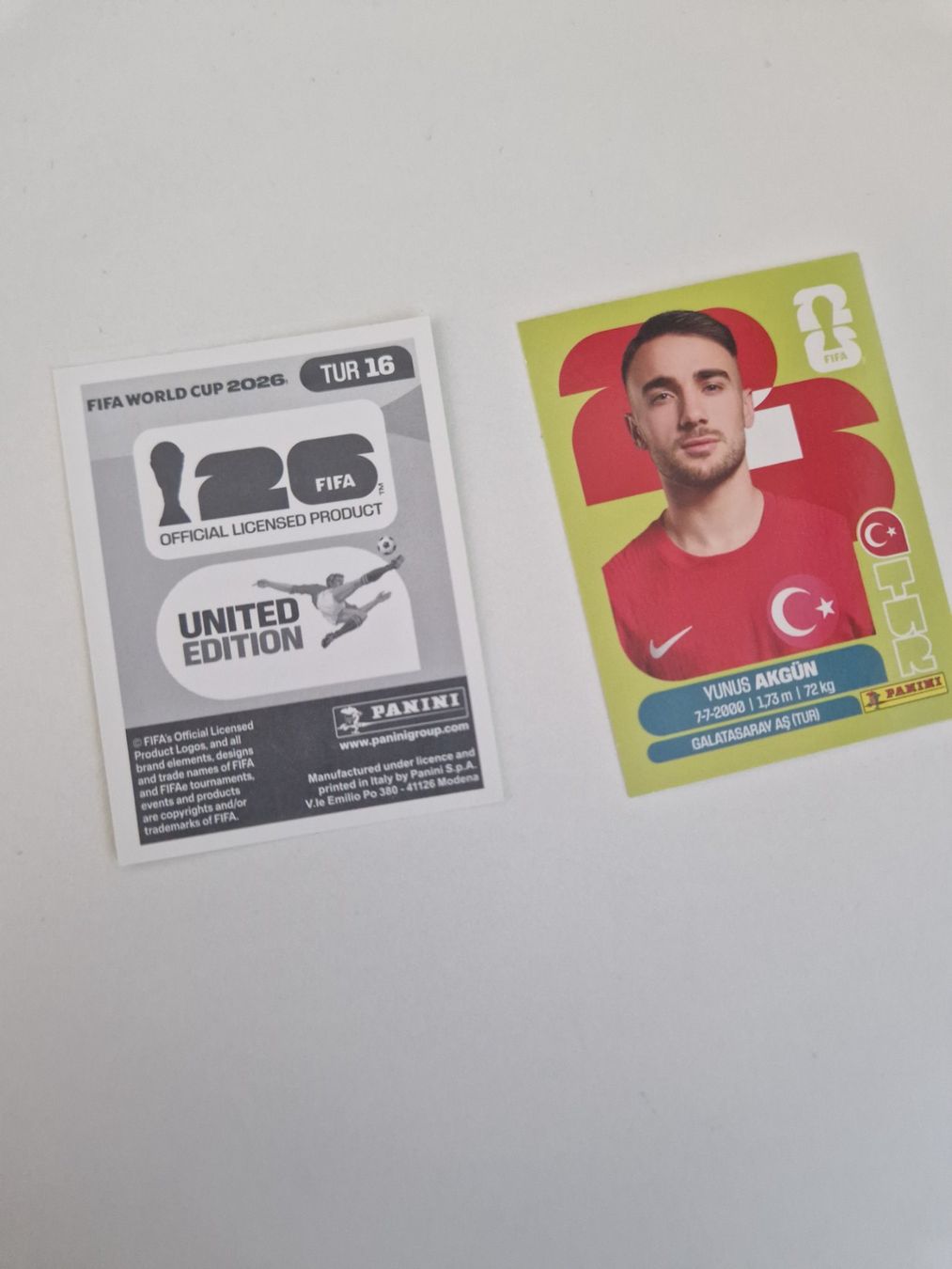 Panini Cartes à collectionner: Panini Sticker TUR16 – Neuf (Voir description) à Stüsslingen par white_angel86