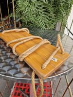 Rittigampfi Schaukel Brett mit Seil Holz 40cm 