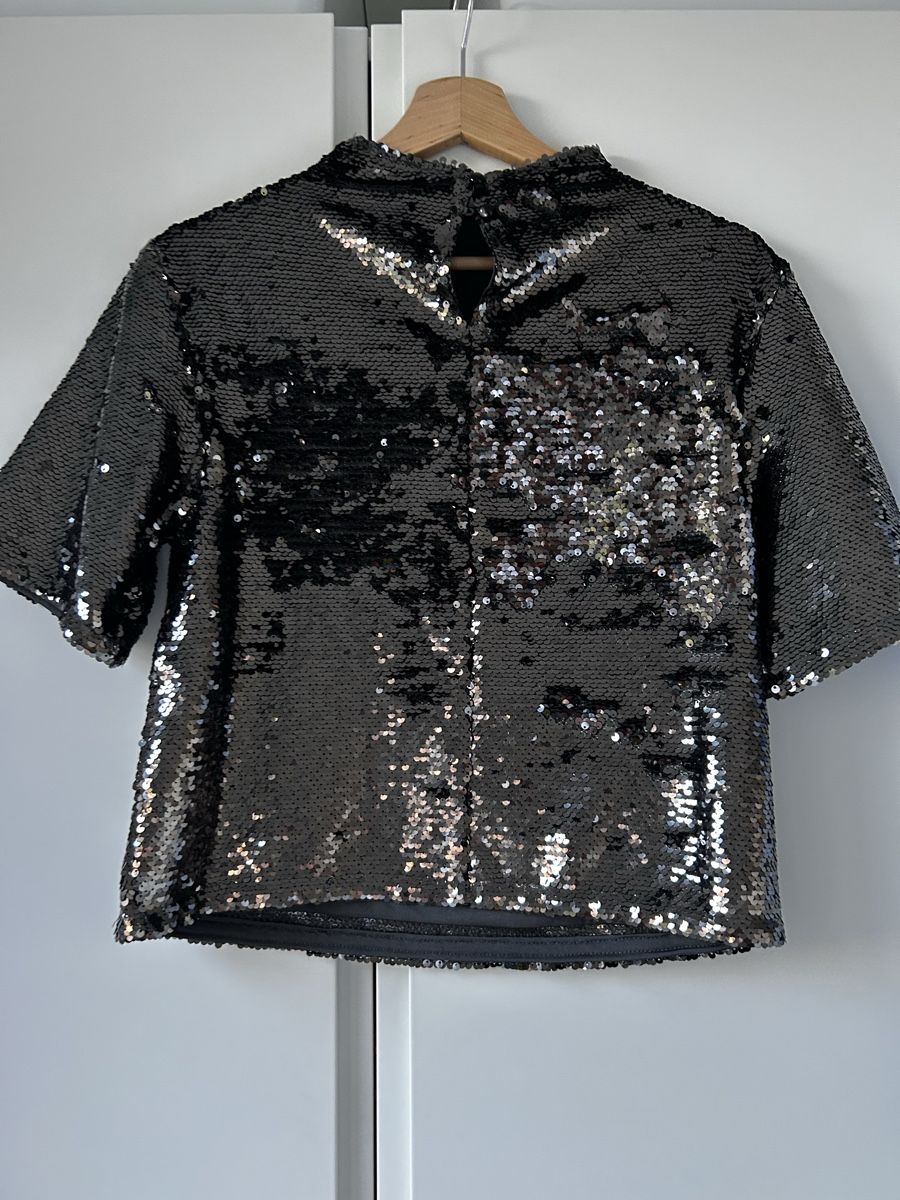 H&M Camicette: Pailletten Shirt hm XS – Usato da Zürich venduto da cos_b629 3