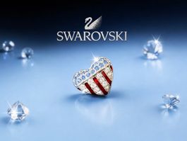 Swarovski Brosche Herz original USA