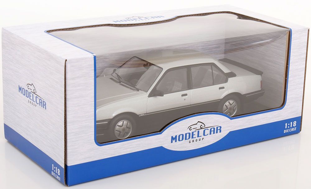 Opel Modellautos: OPEL ASCONA C SR SILBER 1981 1:18 MCW – Neu und originalverpackt aus Suhr von Moebelsiralfred 2