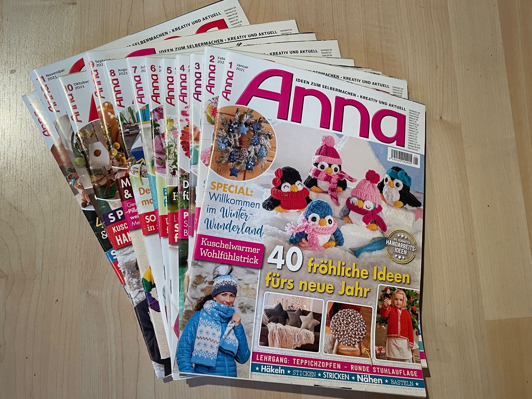 Riviste & Magazine: Anna Zeitschriften 2021 – Usato da Münsingen venduto da Ckolibri