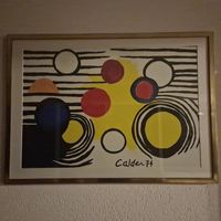 CALDER Gemälde 118cm x 80cm