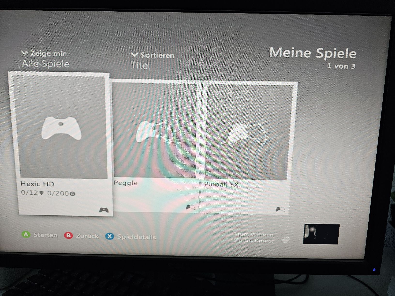 Microsoft Console: Xbox 360 S mit Kinect Kamera – Usato da Seuzach venduto da hwulf 4