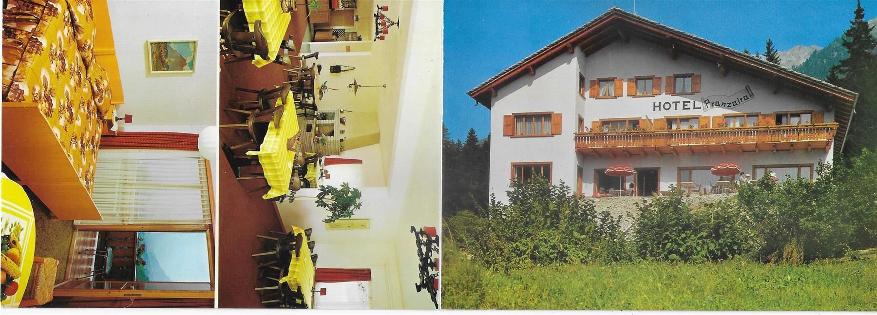 Cartes postales: Hotel Pranzaira Vicosoprano – D'occasion à Ettingen par Kartenplanet 1