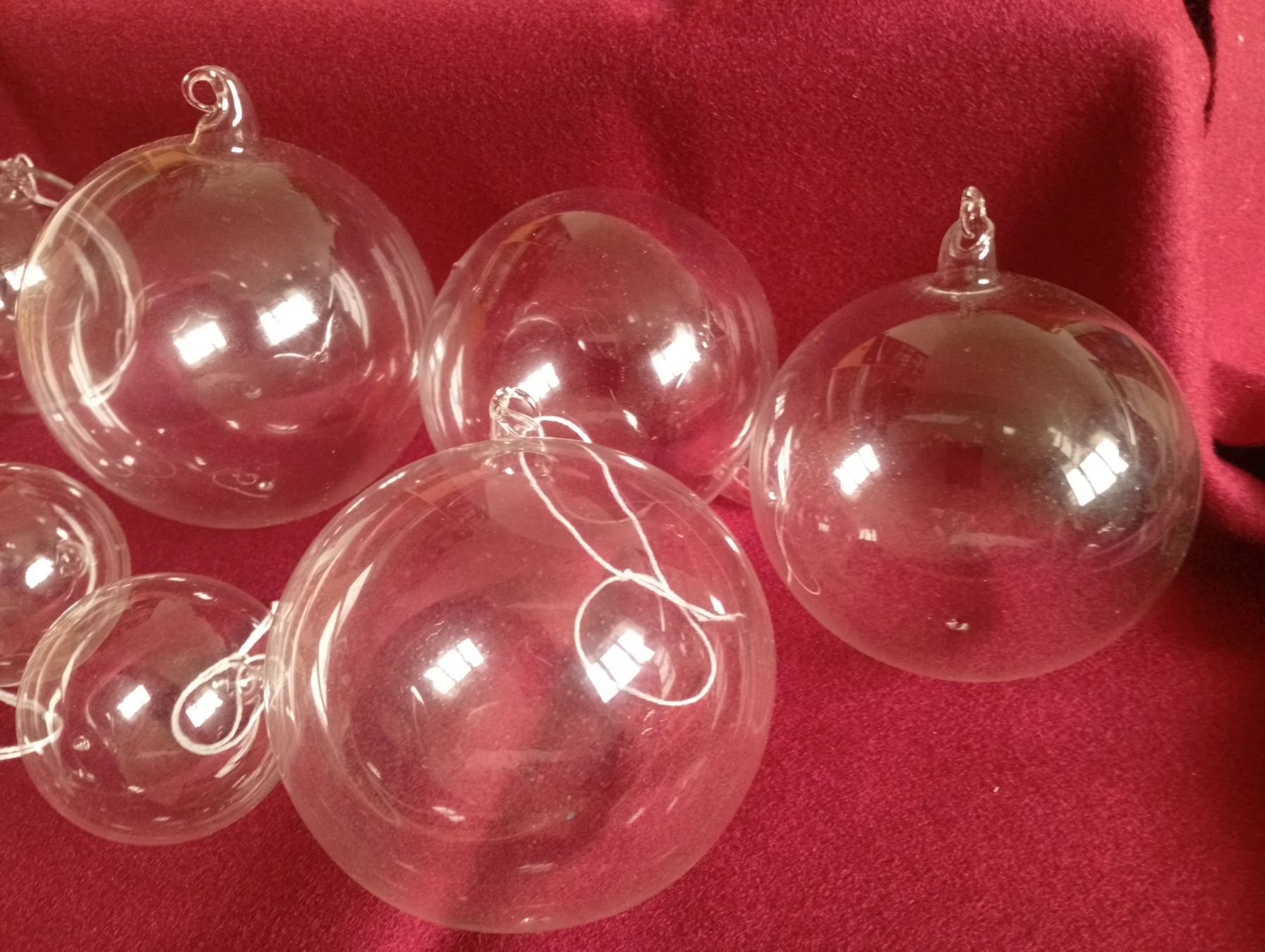 Tutte le decorazioni: 10 neuw. Christbaum Glaskugeln  ab 34.--Fr – Usato da Killwangen venduto da Freds7 1