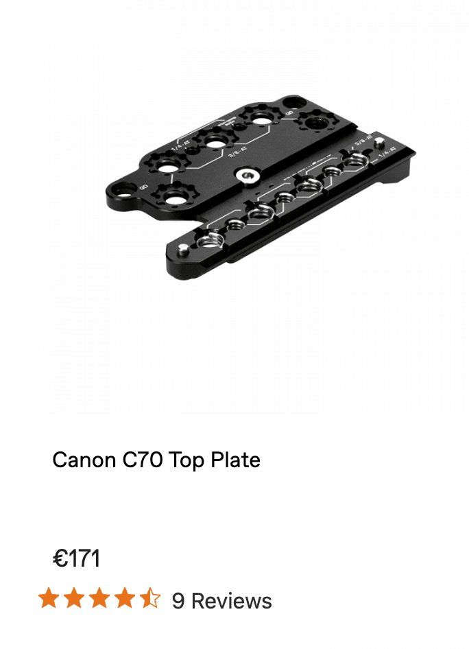 Canon Videocamere: CANON C70 CINEMA CAMERA – Usato da Zürich venduto da cio_7nc6 7