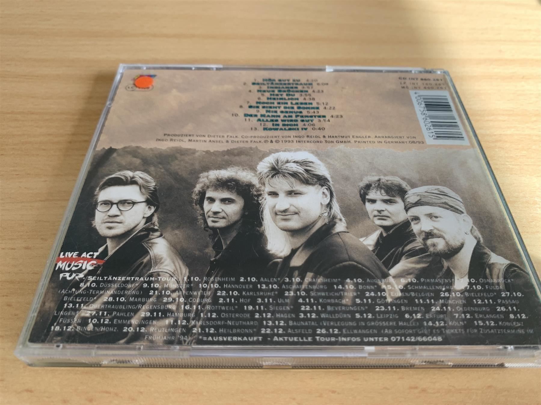 CDs: Pur – Seiltänzertraum – Gebraucht aus Rikon im Tösstal von Alpenmutz 1