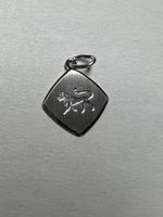 925 Silber Anhänger Sternzeichen – Löwe– 11x11 mm –