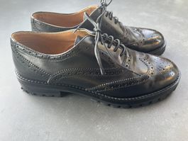Damenschuhe (Navyboot, Gr. 38, Leder)