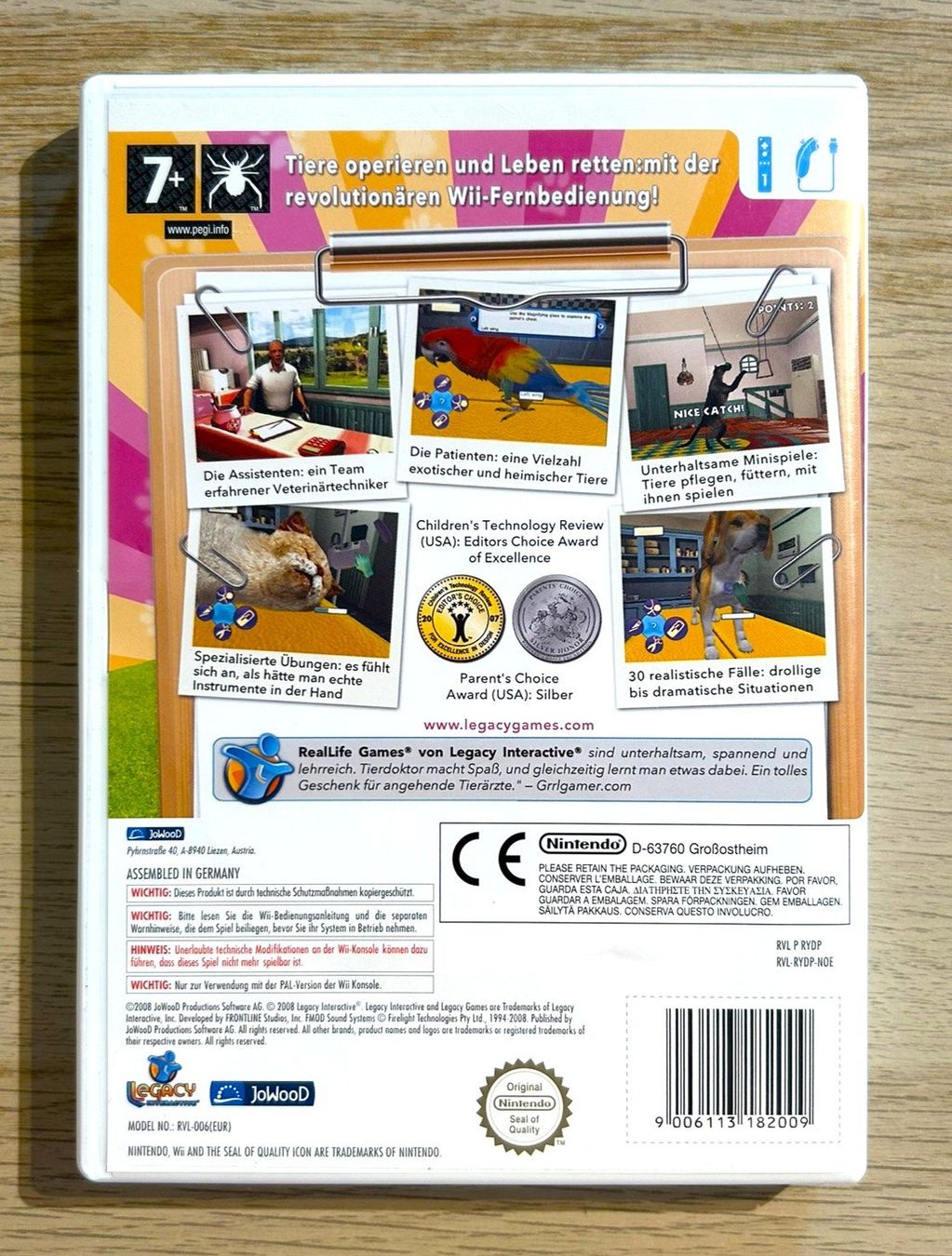 Nintendo Giochi: Pet Pals Tierdoktor Nintendo Wii – Usato da St. Gallen venduto da Alpine.Arcade 1