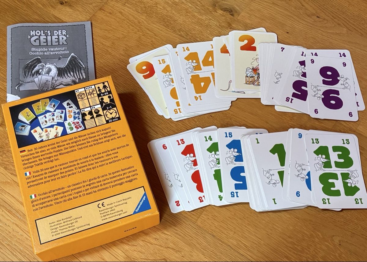 Ravensburger Giochi: Hol‘s der Geier Spiel – Nuovo (secondo la descrizione) da Rüegsauschachen venduto da ivatug 1